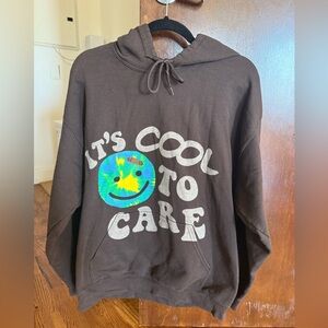 LONELY GHOST it’s cool to care sweatshirt